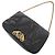 Alexander McQueen Borsa a tracolla The Seal in pelle con catena nera - vista 6
