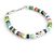 Céline Bracciale con ciondoli multicolore Celine