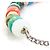 Céline Bracciale con ciondoli multicolore Celine - vista 8
