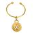 Hermès Bracciale rigido con charm Hermes HABA Metal - vista 4