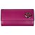 Cartera larga de piel rosa Gucci
