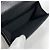 Portafoglio tri-fold Chanel in pelle di vitello granulata nera - vista 6