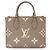 Borsa Tote Louis Vuitton Onthego PM Bicolor - vista 3