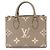 Borsa Tote Louis Vuitton Onthego PM Bicolor Monogram Empreinte - vista 2