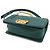 Chanel Boy Small Chain Shoulder Handbag in Green - view 5