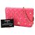 Portafoglio con catena Chanel Matelassé in Rosa - vista 2