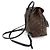 Zaino Louis Vuitton Monogram Montsouris NM PM - vista 3