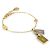 Bracciale con charm Louis Vuitton