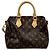 Borsa Louis Vuitton Monogram Speedy Bandoulière 25 - vista 3