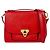 Borsa a mano Louis Vuitton in pelle Epi rossa