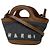 Borsa in tessuto 2-Way Marni Tropicalia