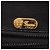 Borsa Gucci Bamboo in pelle nera - vista 4