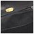 Borsa Gucci Bamboo in pelle nera - vista 5