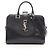 Borsa a mano in pelle nera Yves Saint Laurent