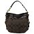 Borsa a tracolla Coach Signature Brown