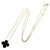 Collana Van Cleef & Arpels Vintage Alhambra Onyx - vista 2