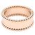 Anello Perlee Signature Van Cleef & Arpels in Oro Rosa 18K - vista 3