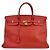 Hermès Hermes Birkin Red Epsom with Gold Hardware 40