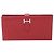 Béarn Hermès Cartera larga bi-fold Hermes Bearn Soufflet Rouge Casaque