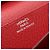 Béarn Hermès Cartera larga bi-fold Hermes Bearn Soufflet Rouge Casaque - vista 4