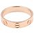 Anello Mini Love Cartier in oro rosa 18K - vista 2