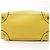 Céline Borsa a mano Celine Luggage Mini Shopper in pelle gialla - vista 12
