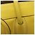 Céline Borsa a mano Celine Luggage Mini Shopper in pelle gialla - vista 13
