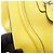 Céline Borsa a mano Celine Luggage Mini Shopper in pelle gialla - vista 8