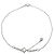 Autre Marque Bracciale Tiffany & Co. By The Yard in acquamarina e diamanti - vista 2