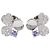 Autre Marque Orecchini Tiffany & Co. Paper Flower in tanzanite e diamanti