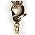 Chanel Collana Coco Lion Perle Nere Oro - vista 8
