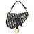Christian Dior Saddle Oblique Canvas Small