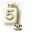 Chanel Broche de Frasco N°5 Perla y Estras - vista 2