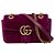 Borsa a tracolla Gucci GG Marmont matelassé con catena