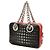 Borsa Tote Prada City Fori Triangle Logo - vista 2