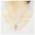 Autre Marque Collana in oro bianco Au750 zaffiro e diamante - vista 6