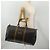 Christian Dior Honeycomb Canvas Boston Bag PVC Black Gold - vista 22