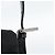 FENDI Mamma Baguette Hand Bag Cotton jersey Black Silver - vista 10