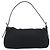 FENDI Mamma Baguette Hand Bag Cotton jersey Black Silver - vista 2