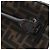 FENDI Zucca Canvas Shoulder Bag Black Brown - vista 25