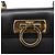 Salvatore Ferragamo Gancini Hand Bag Leather 2way Black Gold - vista 10