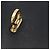 Salvatore Ferragamo Gancini Hand Bag Leather 2way Black Gold - vista 11