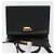 Salvatore Ferragamo Gancini Hand Bag Leather 2way Black Gold - vista 12