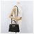 Salvatore Ferragamo Gancini Hand Bag Leather 2way Black Gold - vista 30