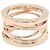 Bulgari Anello Bvlgari B-zero1 Legend in oro rosa 18K - vista 2