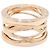 Bulgari Anello Bvlgari B-zero1 Legend in oro rosa 18K - vista 3