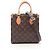 Louis Vuitton Sac Plat BB Monogram 2-Way Handbag