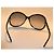 Fendi Occhiali da sole oversize FF5099 in acetato nero - vista 5