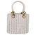 Salvatore Ferragamo Gancini Top Handle Wicker Small
