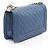 Borsa a tracolla Chanel Boy in blu - vista 2